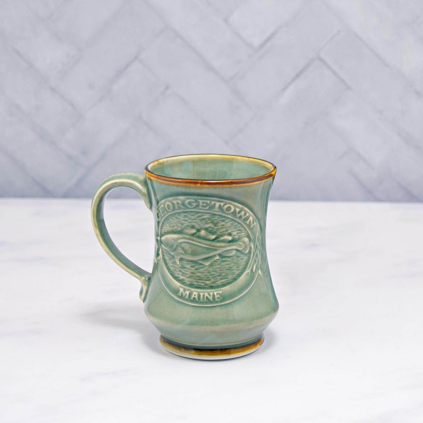 Georgetown Mug handmade in Italy by Carroccia Tony