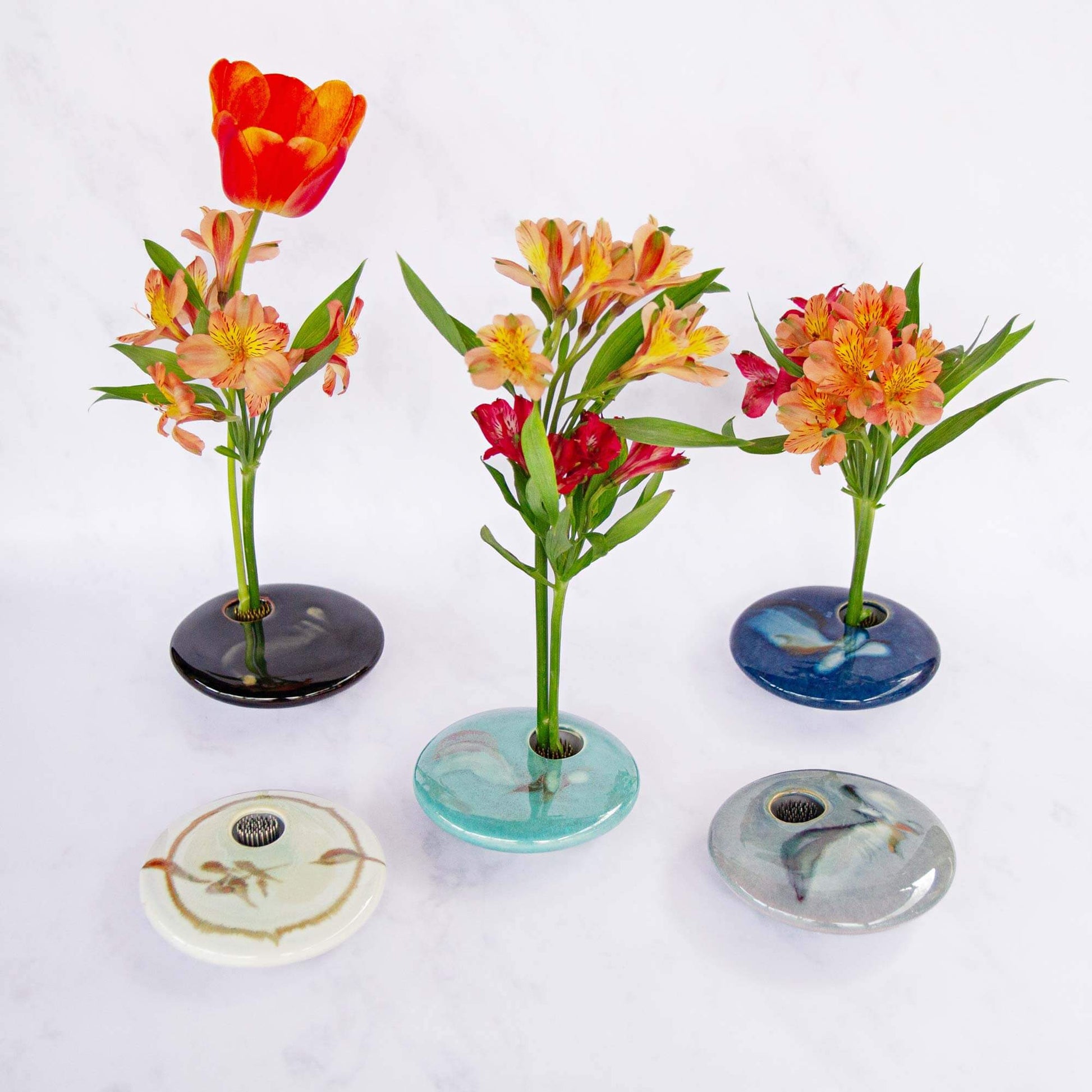 Carroccia Tony  Irregular Ikebana Gift Pack of 5 Vases