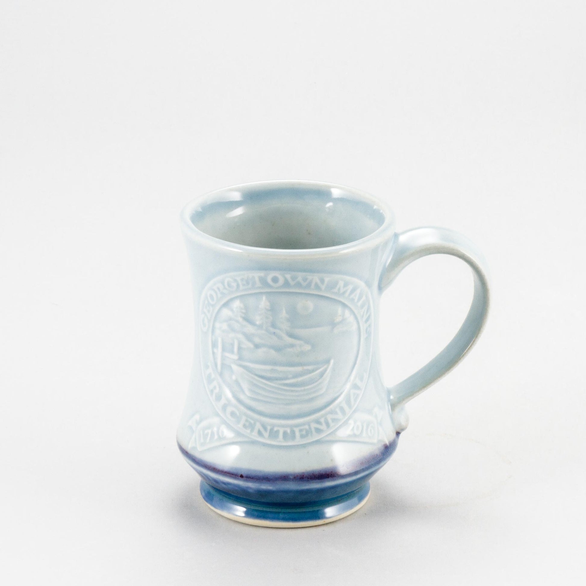 Handmade Georgetown Maine Tricentennial Mug by Carroccia Tony 