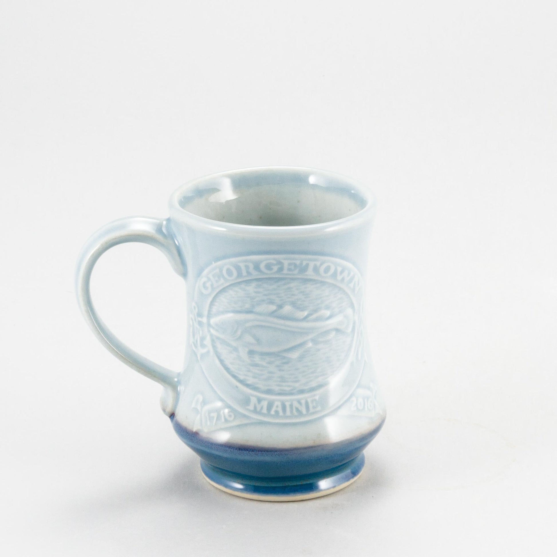 Handmade Georgetown Maine Tricentennial Mug by Carroccia Tony 