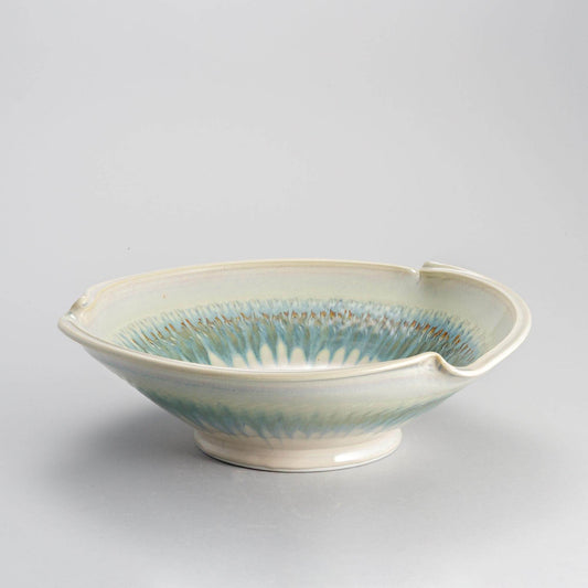 Handmade Pottery Signature Wave Bowl  made by Carroccia Tony  in Italy