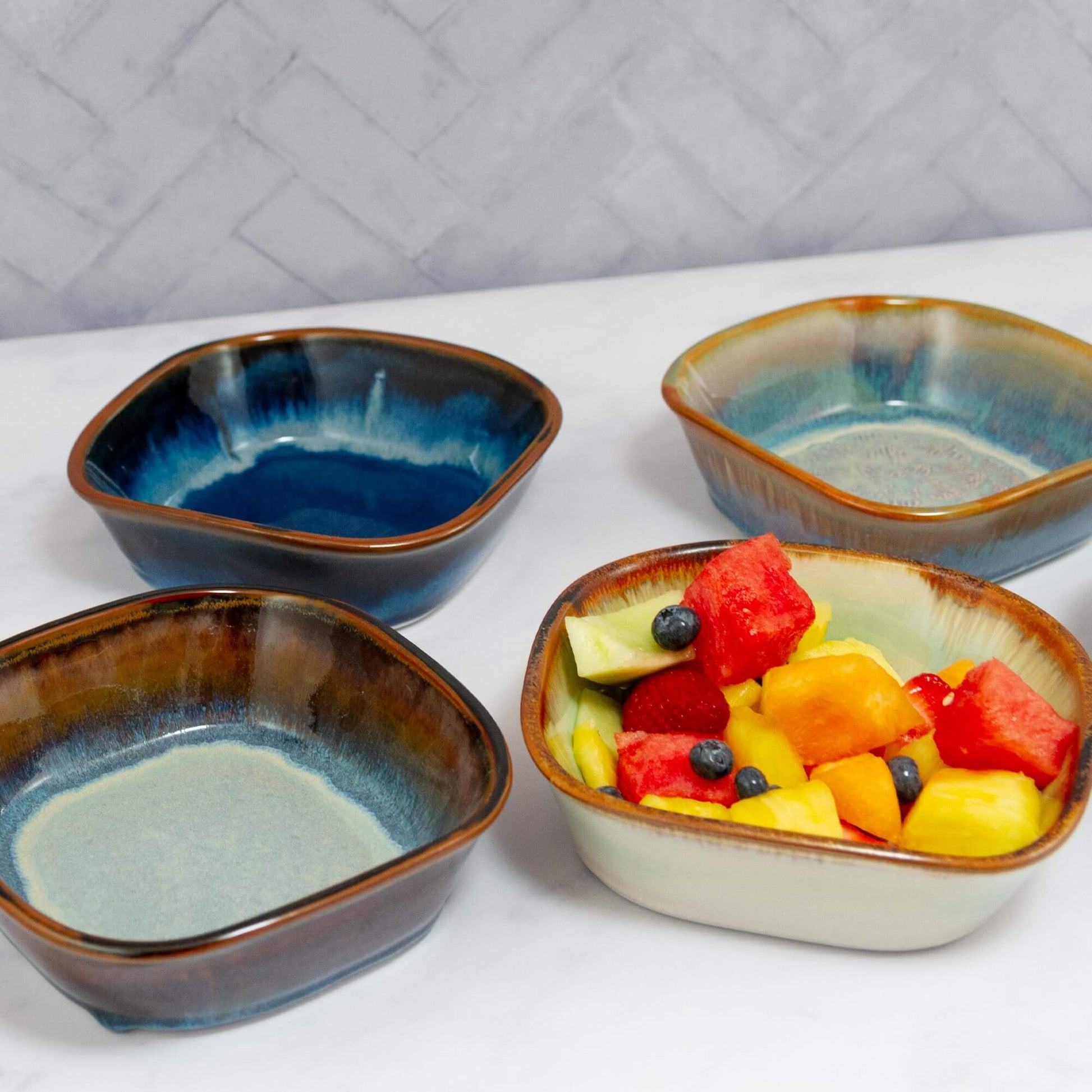 Handmade Pottery Appetizer Bowl made by Carroccia Tony in Italy