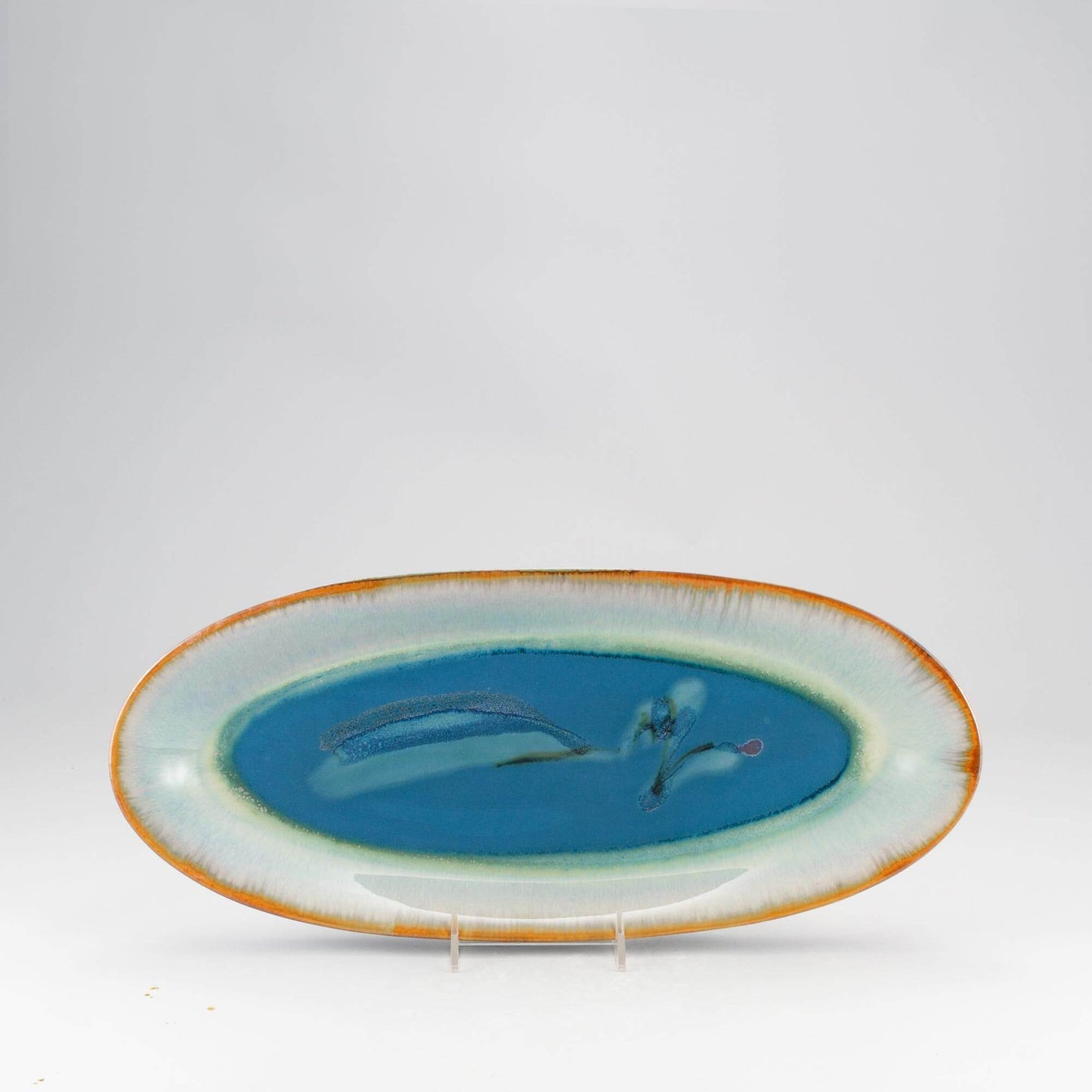 Handmade Pottery Boat Platter made by Carroccia Tony in Italy