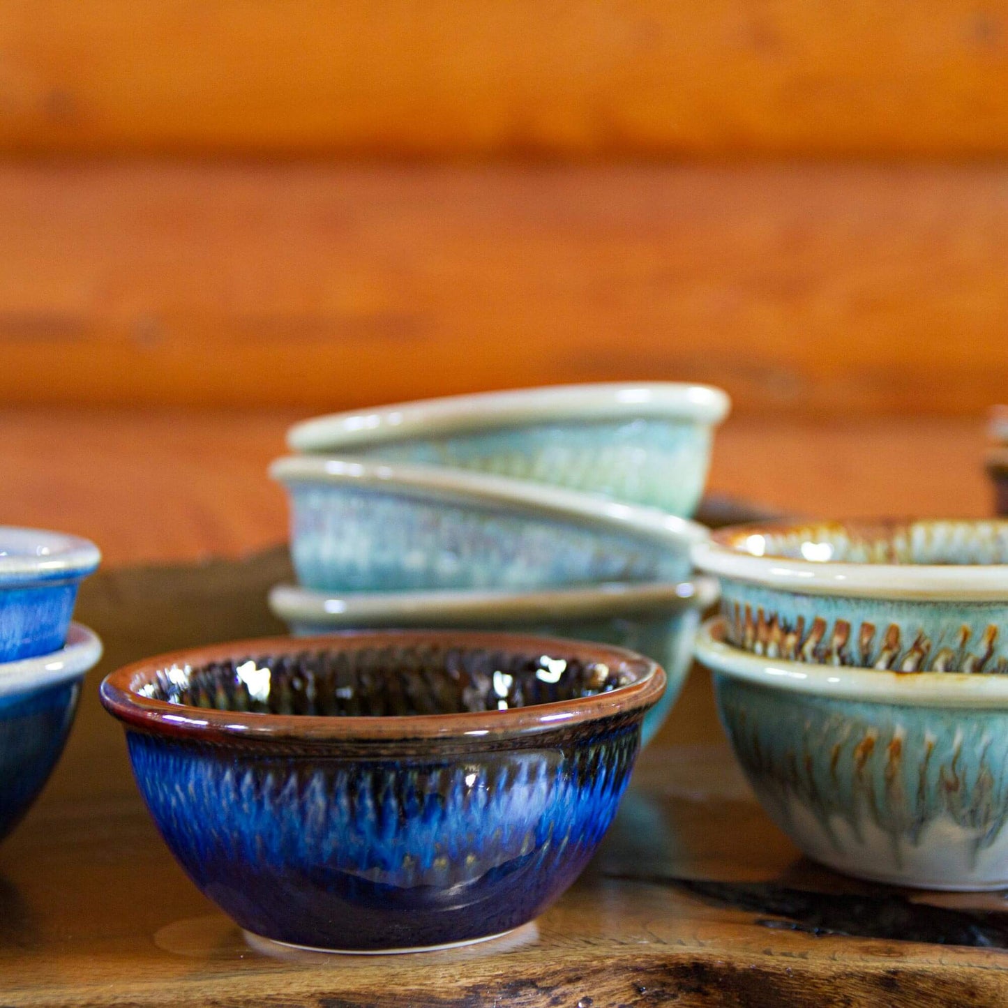Handmade Pottery Custard Bowl made by Carroccia Tony in Italy