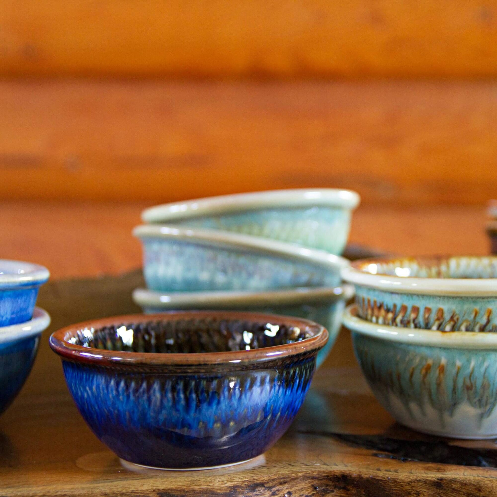 Handmade Pottery Custard Bowl made by Carroccia Tony in Italy