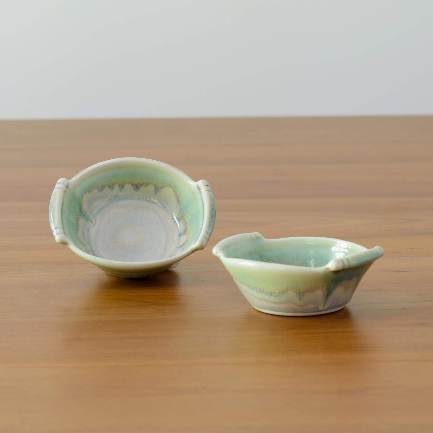 Handmade Pottery Handled Ramekin made by Carroccia Tony in Italy
