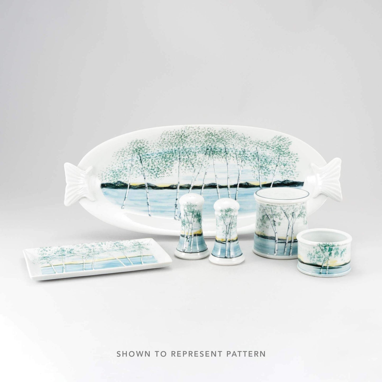 Handmade Pottery Bottle Hummingbird Feeder in Birch Point pattern made by Carroccia Tony in Italy