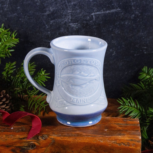 Handmade Georgetown Maine Tricentennial Coffee 
Mug by Carroccia Tony